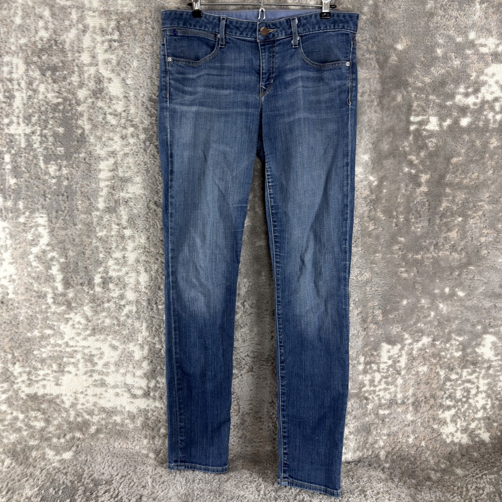 Gap Size 12 1969 Always Skinny Denim Casual Jeans Blue Full Length Women